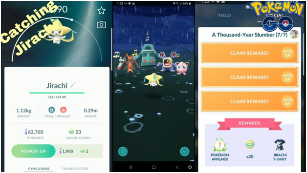 بوكيمون 385 في لعبة Pokemon Go 2