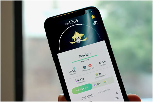 بوكيمون 385 في لعبة Pokemon Go 4