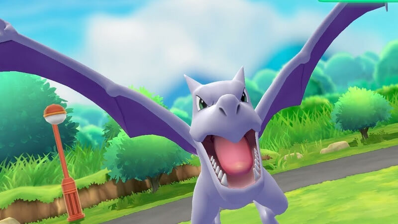 أعشاش aerodactyl في pokemon go