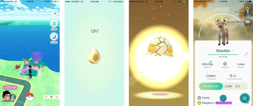 Schlupf-Pokémon-Eier für Stantler zum Pokémon-Bonbon