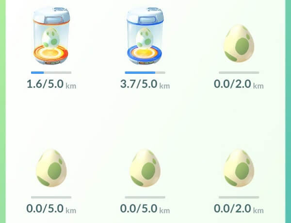 chocar ovos no pokemon go