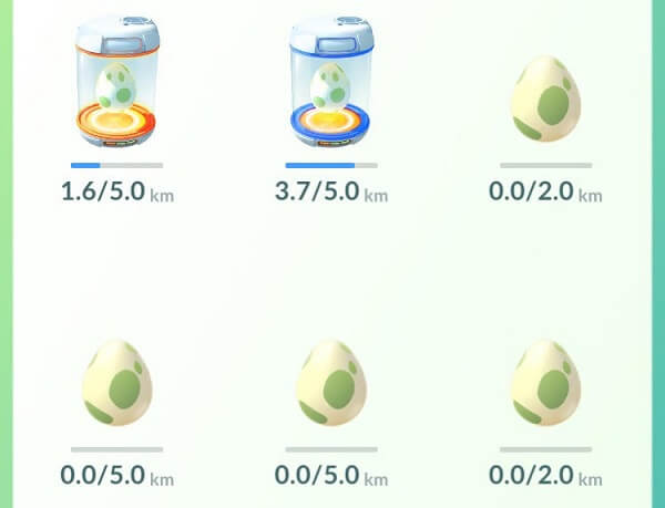 pokemon go egg hatching