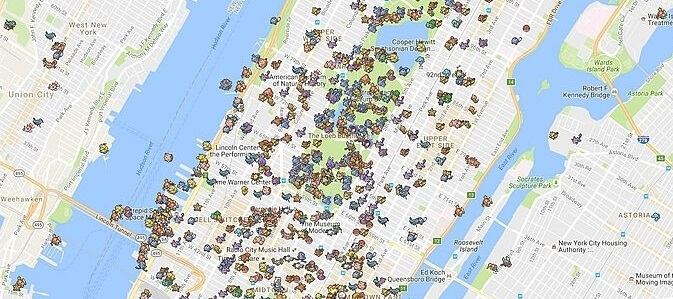 Pokemon Go map  Pokemon go, Pokemon go images, Pokemon