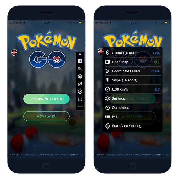 iSpoofer for Pokémon go