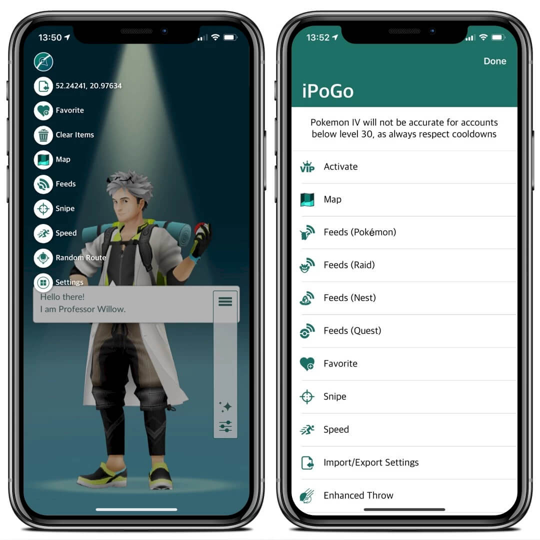 iPogo for Pokémon Go