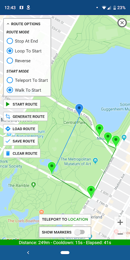 GPS JoyStick screenshot