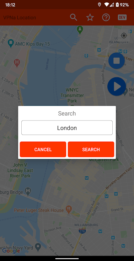 Mock GPS Go screenshot
