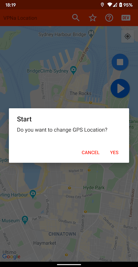 Mock GPS Go screenshot