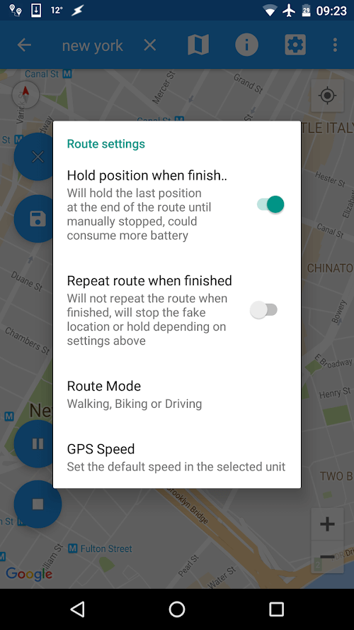 Fake GPS GO Location Spoofer Free screenshot