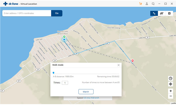 virtual location dr fone