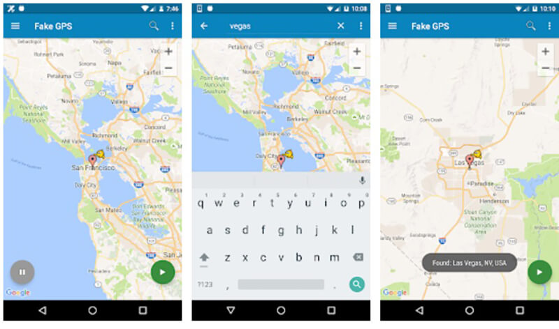 app per gps falsi per Android Snapchat