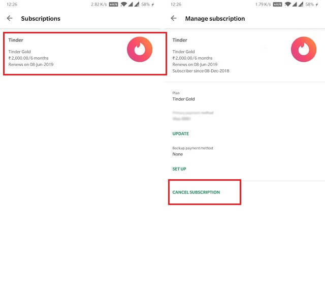 How to cancel your Tinder Gold subscription on any device