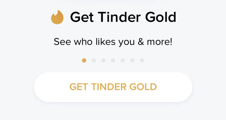 Gold discount tinder 4 Smart