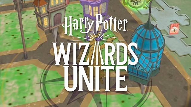 Banner do harry potter wizards unite